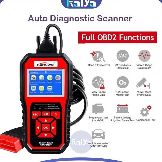 CODCar ODB2 Scanner /untuk TOYOTA HONDA SUZUKI NISSAN Auto/ Diagnostic Scanner KONNWEI KW850/ Full F
