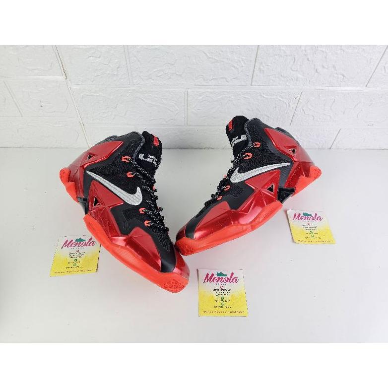 NEW PRODUCT SNEAKERS BASKET LEBRON 11 MIAMI HEAT BLACK RED