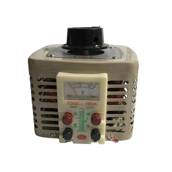 OKI TDGC2-1000 AC VOLTAGE REGULATOR 1000 Watt 1 Phase SLIDE REGULATOR OKI 1000W