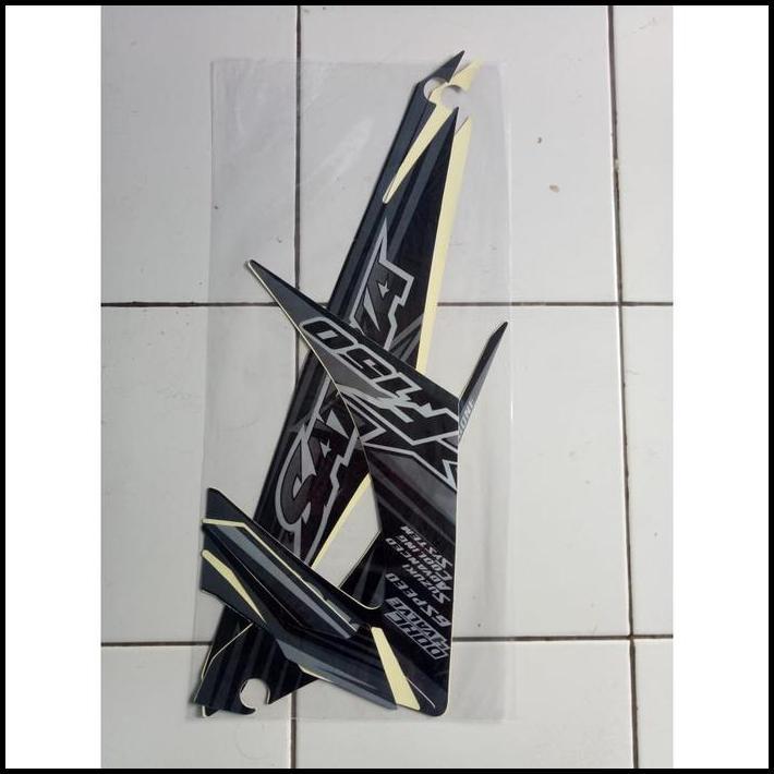 TERBARU (ORI) STIKER STRIPING SUZUKI SATRIA FU 2014 HITAM KUALITAS ORIGINAL 