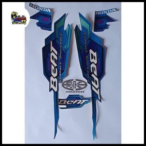 TERLARIS (ORI) STIKER STRIPING HONDA BEAT KARBU 2008