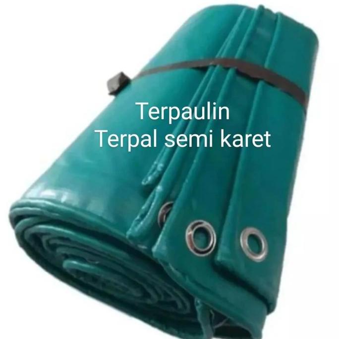 Ready stock Terpal Terpaulin semi karet 4x6 atau 4 x 6 meter