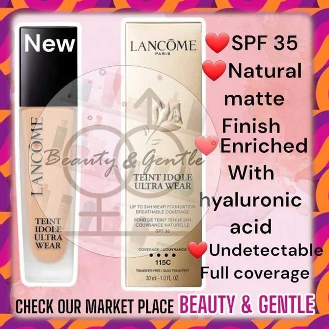 New PROMO Lancome Teint Idole Ultra Wear Foundation SPF 35 30ml