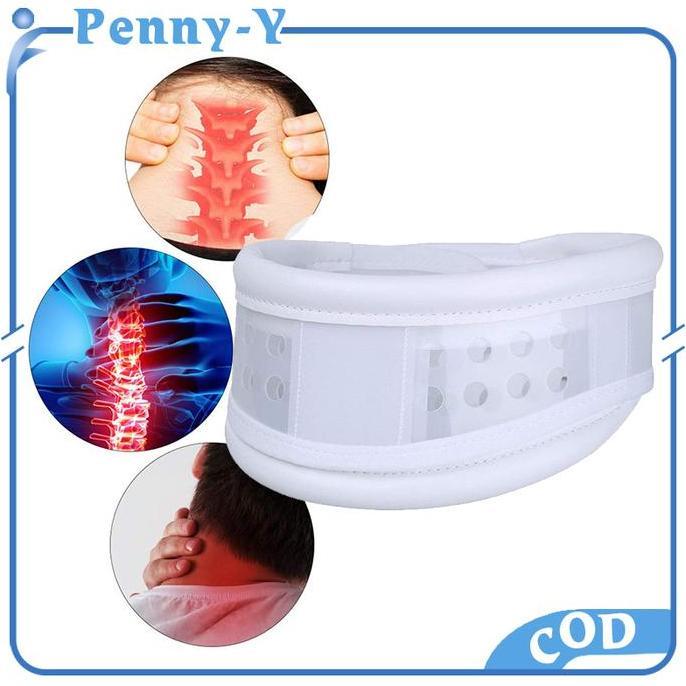 Medclean- Alat Penyangga Leher Adjustable Penyangga Leher Terapi Cervical Collar