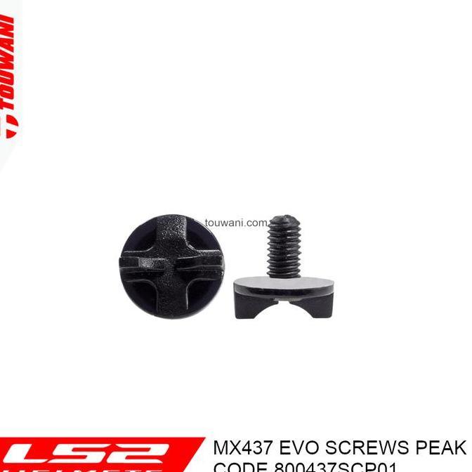 Baut Peak Pet Topi Helm LS2 MX437 MX436 Evo MX470 OF606 Drifter murah