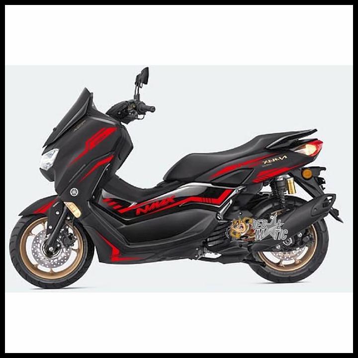 BEST DEAL STRIPING STICKER CUTTING NEW NMAX 2020 SPORTY MERAH 