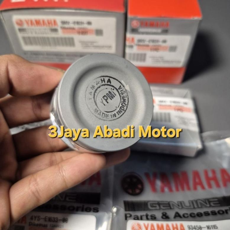 PISTON KIT SET RING 5MX YAMAHA MIO SPORTY SMILE NEW SOUL KARBU FINO 5TL UKURAN STD 0,25 0,50 0,75 1.
