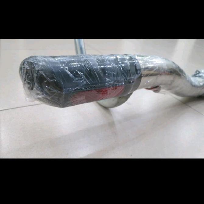 Promo BEMPER BELAKANG RUSH / TERIOS TAHUN 2007-2017 STAINLESS WITH LAMP SUPER QUALITY Diskon