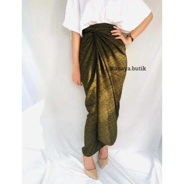 Rok lilit polos // rok serut // kain lilit polos // kain dobi timbul // viscose // rok // rok lilit 