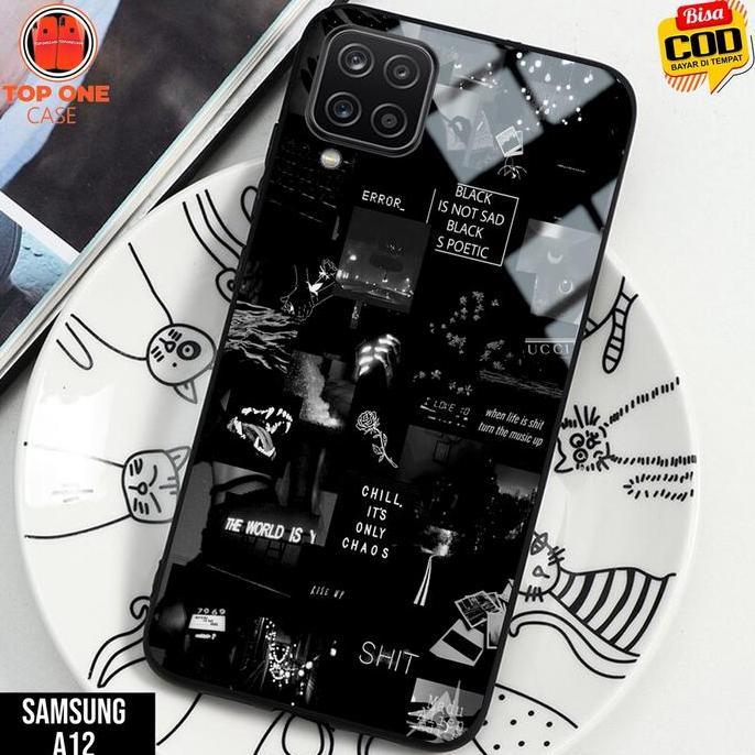 Case SAMSUNG A12 Terbaru TOP ONE CASE [ ESTETIK ] - Casing SAMSUNG A12