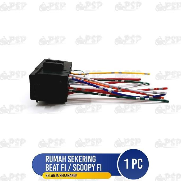 Promo Rumah Sekering Beat FI / Scoopy FI - Box Sekring + Kabel Honda Beat ESP Scoopy ESP Vario 110 F