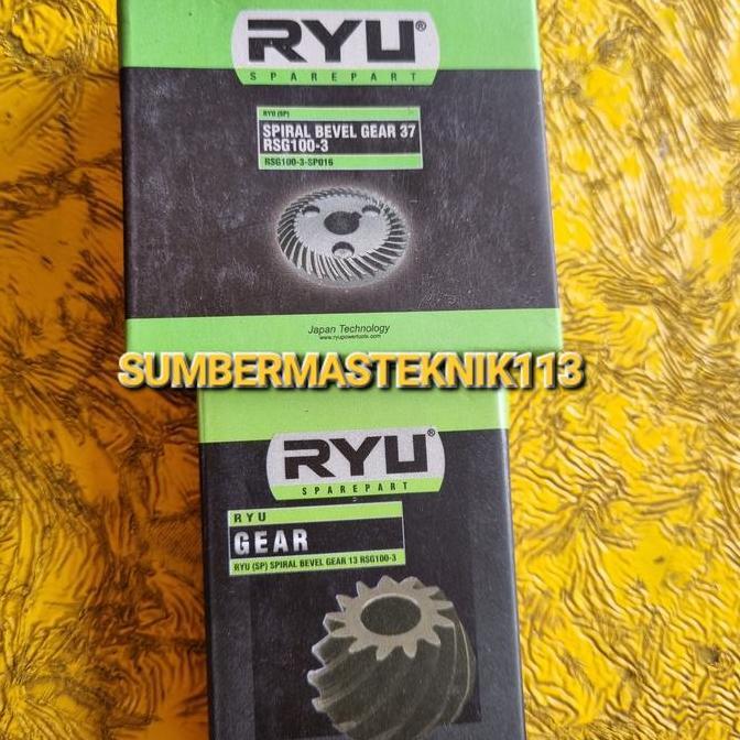 Terjangkau Gear Ryu Rsg100-3 Gigi Nanas Mesin Gerinda Ryu Rsg 100-3 Original