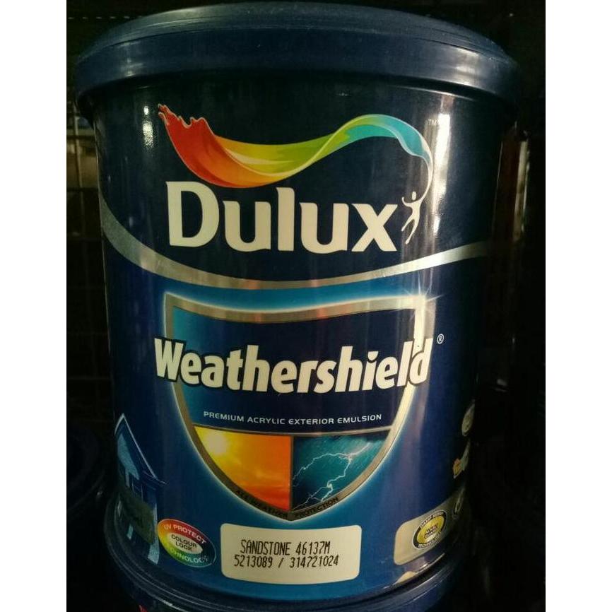 Miliki Cat Dulux Weathershield 20 Liter 1 Pail Warna Standar