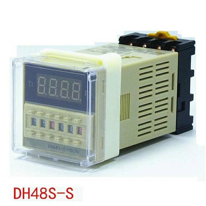 Omron Dh48S-S Digital Timer Precision Delay Time Relay Twin Counter