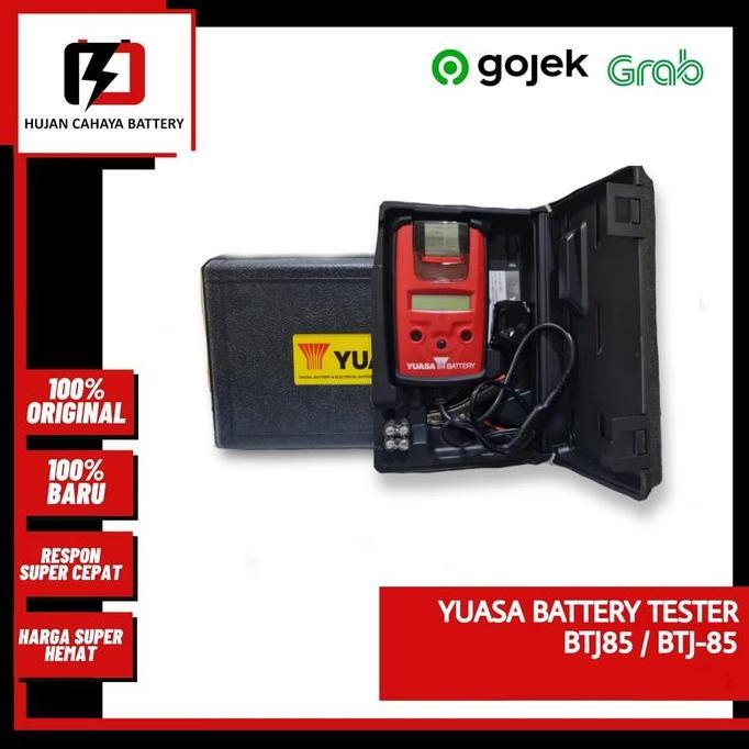 YUASA DIGITAL BATTERY TESTER BTJ85 / BTJ-85 / CHARGING ORIGINAL DAN TERPERCAYA