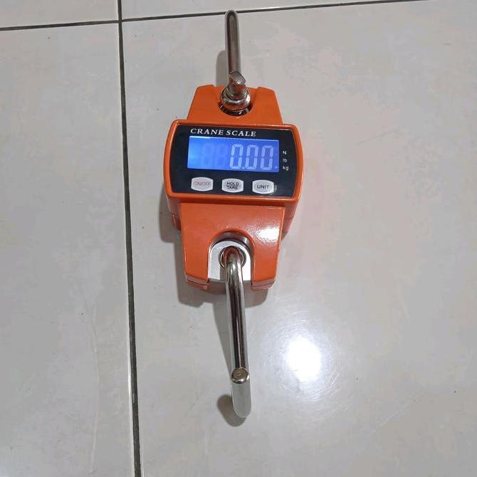 Timbangan Gantung 300Kg Dital Casing Metal Crane Scale Dital Elektrik 300 Kg