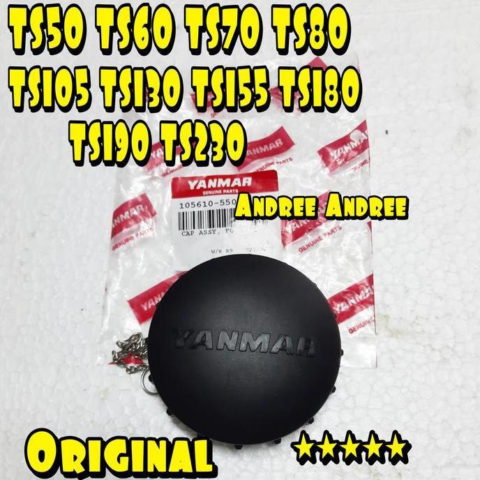 =+=+=+] Cap Fuel Tank Yanmar Tutup Tangki TS155 TS180 TS190 TS230 Original