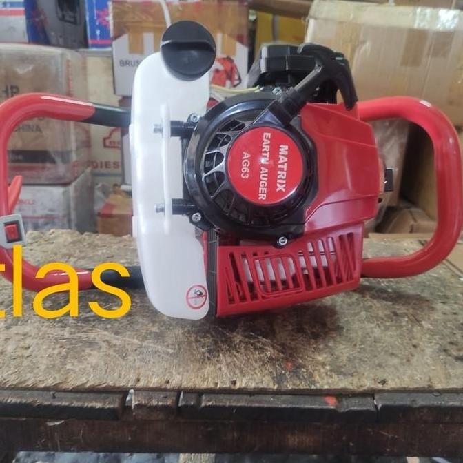 Terjangkau Mesin Bor Gali Tanah Matrix Ag63 Berikut Mata Bor 100Mm 150Mm 200Mm