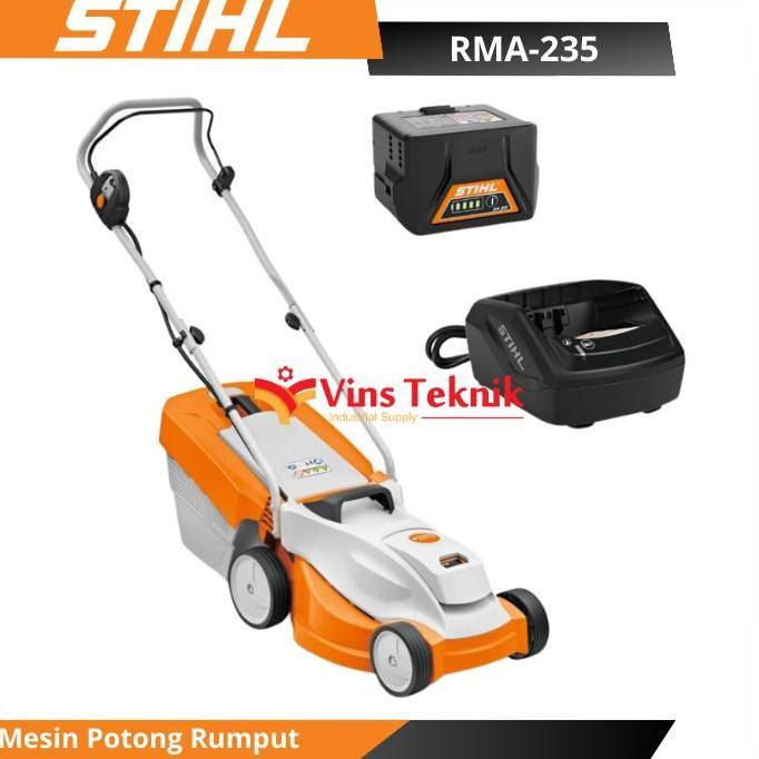 Mesin Potong Rumput Cordless Dorong Stihl Rma235 Lawnmover Rma 235