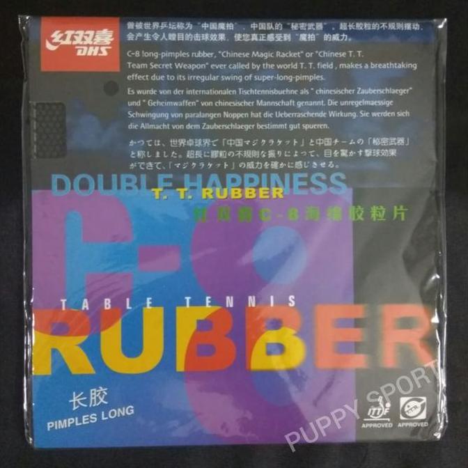 NEW DHS T.T. Rubber C8 OX