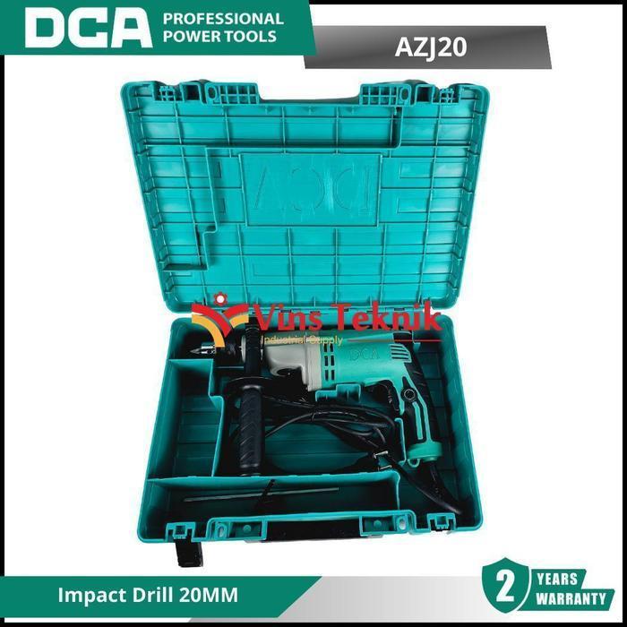 DCA AZJ20 Mesin Bor Tembok Listrik Impact Drill 20MM 720Watt AZJ 20