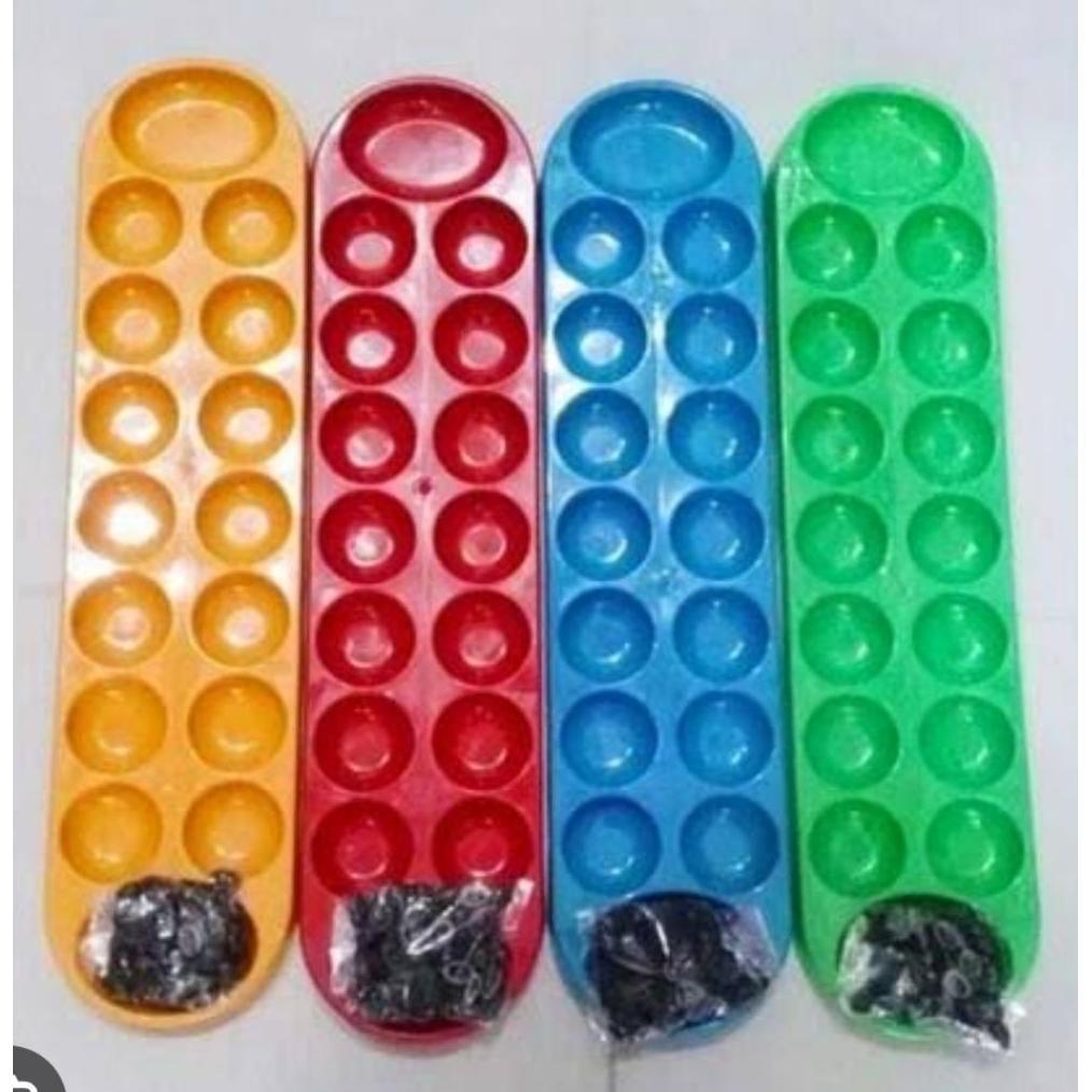 Premium Mainan Anak Congklak/Mainan Tradisional Congklak Dan Biji Congklak