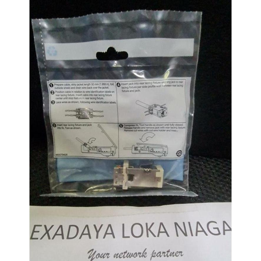 AMP Modular Cat.6A Shielded / Modular Stp Cat6A Commscope 2153449-1