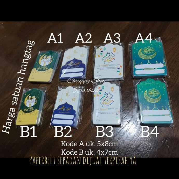 Paperbelt Lebaran Paberbelt Idul Fitri Paperbelt Vertikal Horizontal