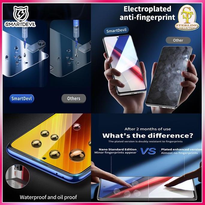 Smart Devil Tempered Glass Iqoo 12 Iqoo12 easy Aplikator isi 2 pcs