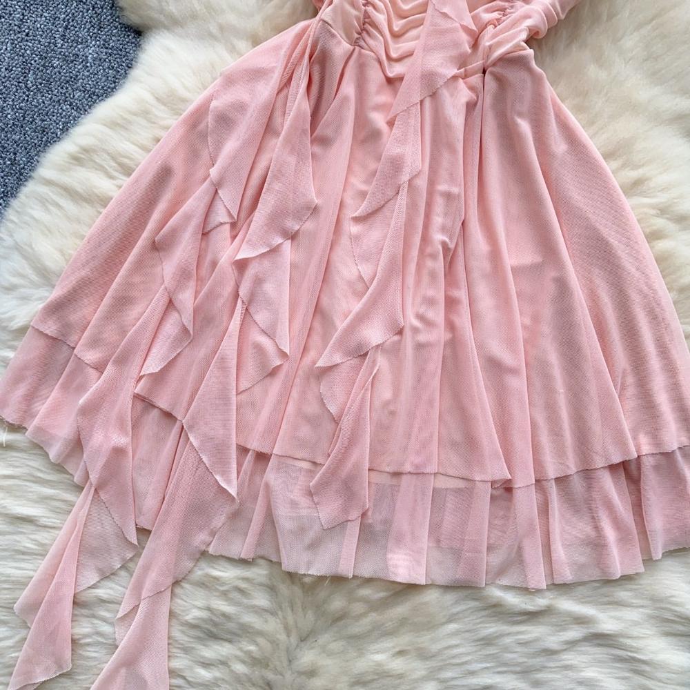 HOT DEALS DRESS MINI DS-2367 BABYDOLL DRESS WANITA HOT RENDA LACE BUNGA SEKSI SLING