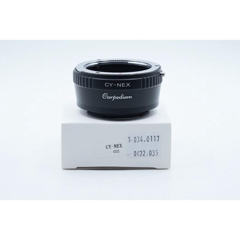 Carpediem Lens Adapter  | Cy C/Y G - Nex | Lensa Contax Yashica Lenses To Body Camera Sony Nex E Mou