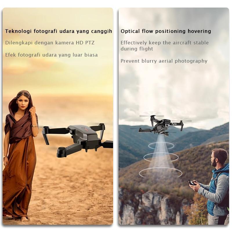 Mph Drone Pintar Kamera 4K Hd Asli Wifi Kamera Ganda Toy - Q01