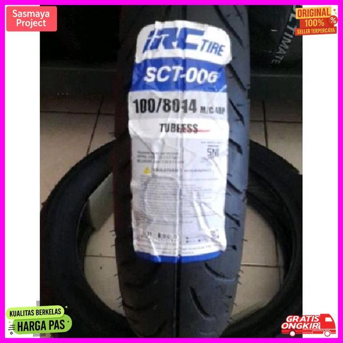 Exclusive Ban Irc Sct-006 100/80 Ring 14 100/80-14 Tubeless 110/70 Ring 14 110/70-14 Tubeless  Ban D