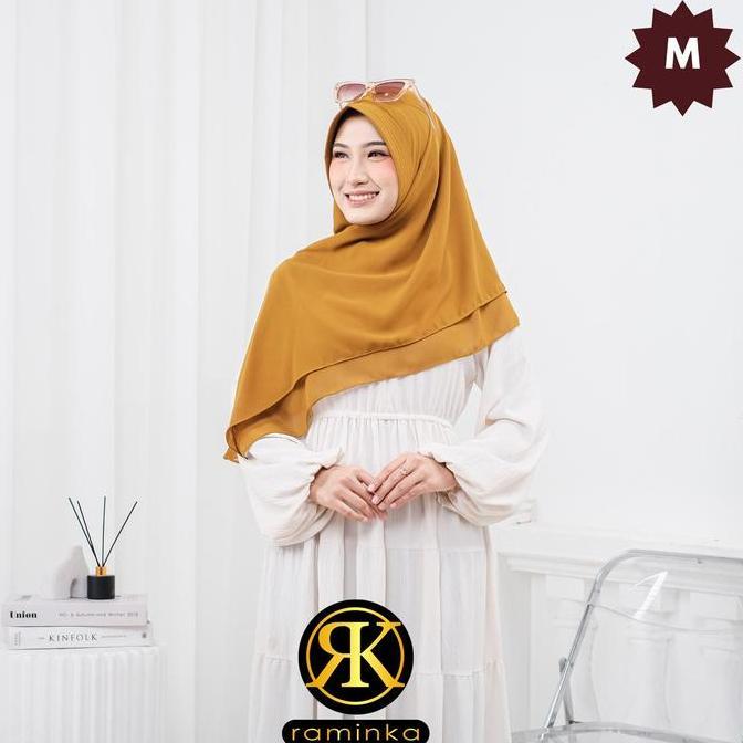 READY Raminka Hijab BOBA PET Fatimah Kerudung Instan Muslim Jilbab Khimar Segi Empat Ceruty Ceruti J
