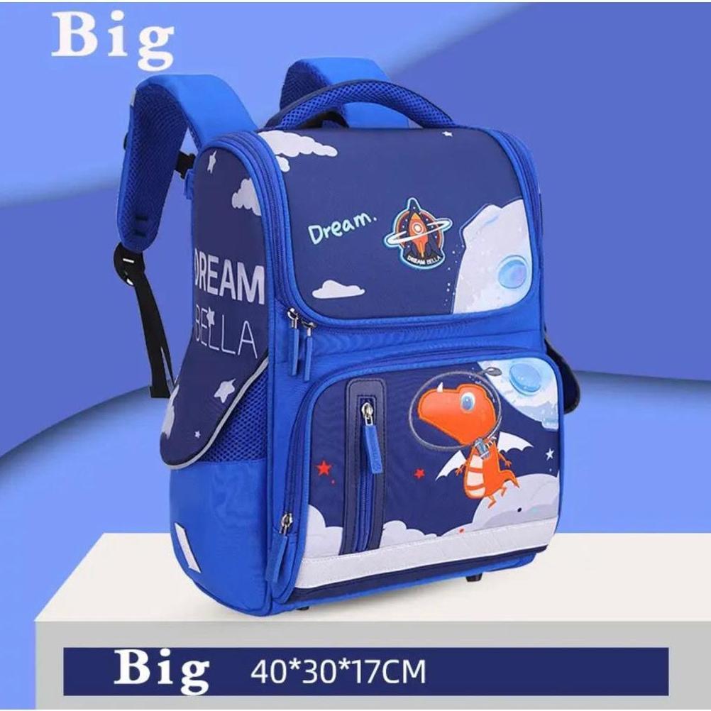 Awet Thara Tas Ransel Anak Sekolaah Bermotif Dinosaurus Tas Besar Tas Anak Anak Tas Sd - Smp - Sma T