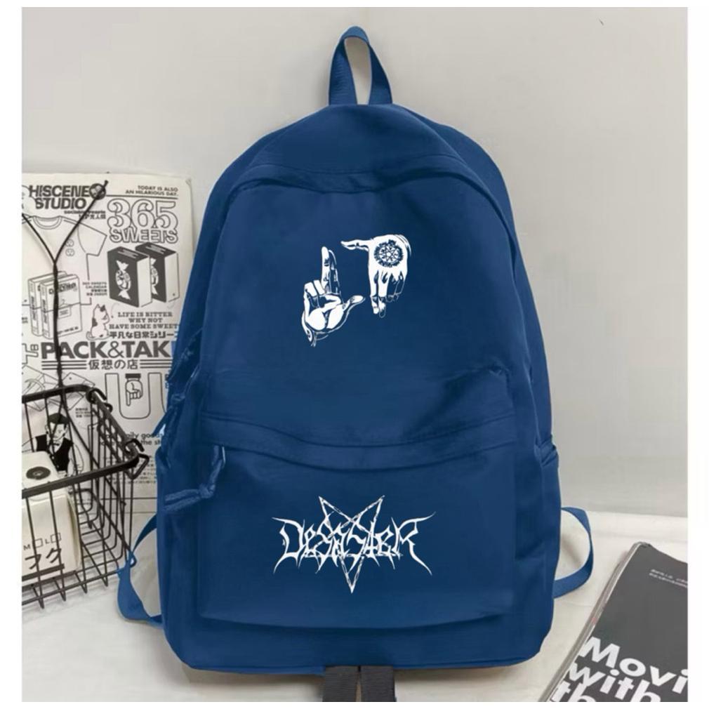 Tahan Lama  Tas Ransel Pria Motif Tangan Terkini Backpack Fashion Anak Laki Laki Sekolah Sd Smp Sma 