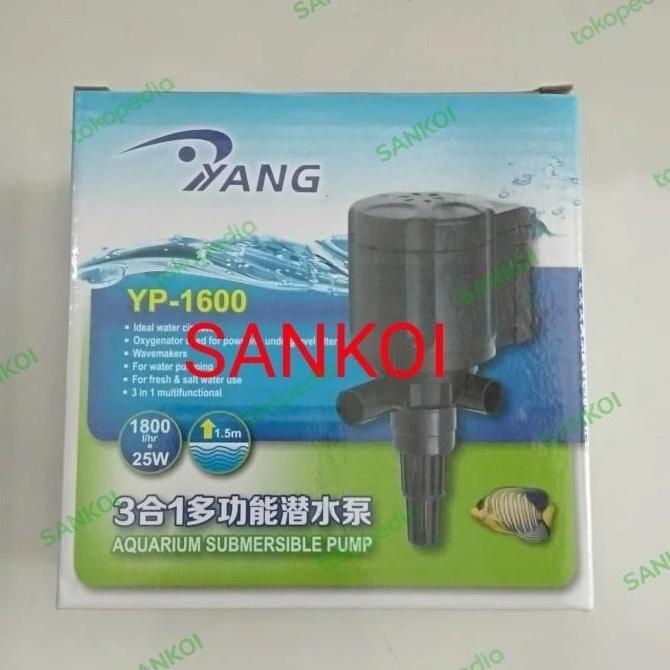 aquarium submersible pump YP 1600/YANG 1600