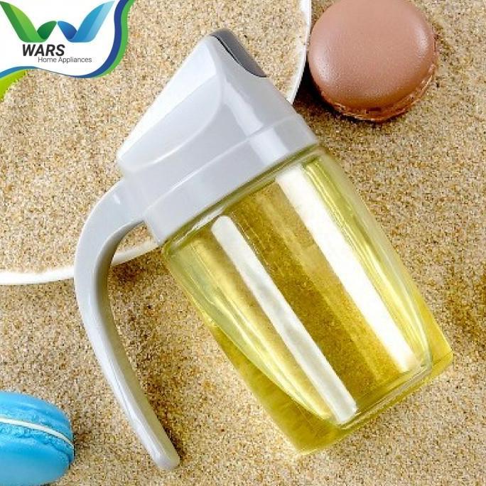 WARS Botol Tempat Minyak Tutup Otomatis
