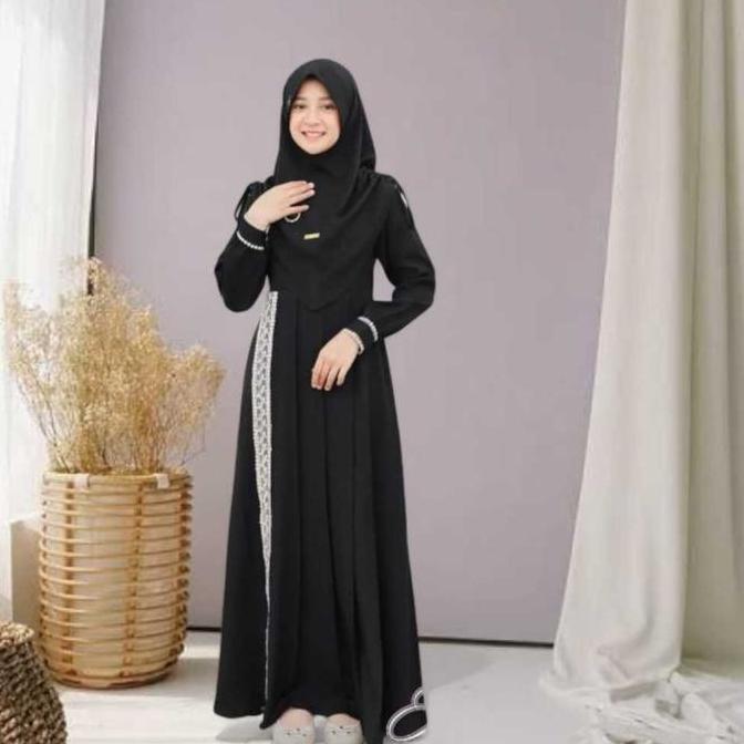 Gamis anak untuk usia 7~16 tahun Syari Bahiya maxy kids baju dress remaja tanggung terbaru