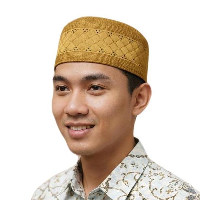 ( Grosir Kodian 20pcs ) Peci Songkok Aldan Bangladesh Spon Super 20 pcs Model Simpel Nyaman Digunaka