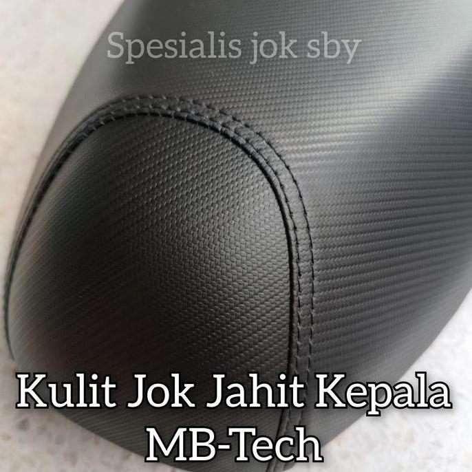 Kulit jok jahit kepala MBtech kulit jok jahit depan MBtech kulit jok MBTech Motor