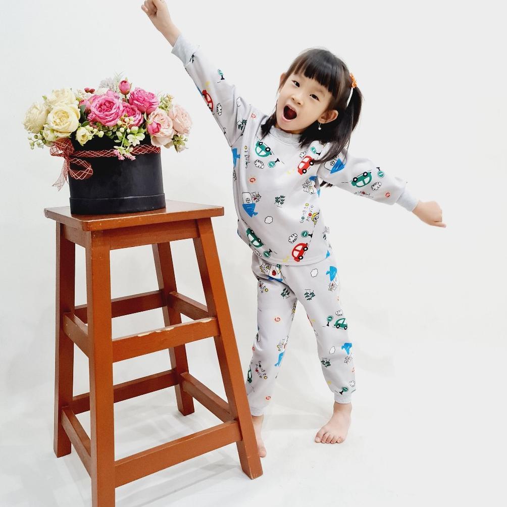 Juan Luis Piyama Anak bahan Fleece