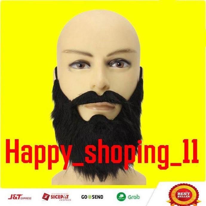 Kumis Palsu Jenggot Brewok Brengos Garansi