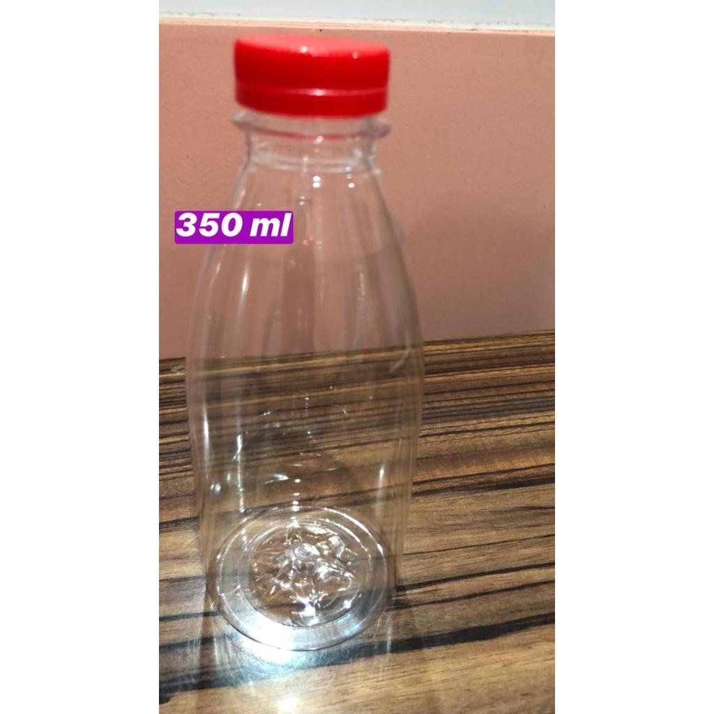 Botol jamu / susu almond 350 ml/botol minuman