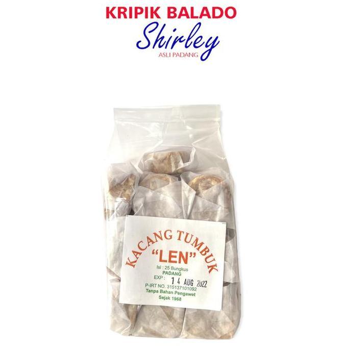 Kacang Tumbuk Len    Asli Padang   Snack