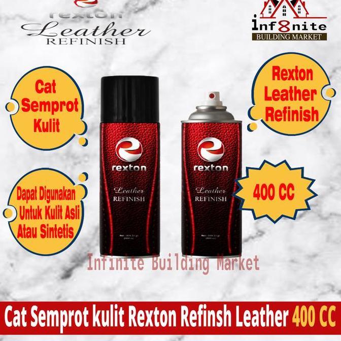 Cat Semprot Kulit Leather Rexton Refinish Cat Jok Kulit Mobil Sofa