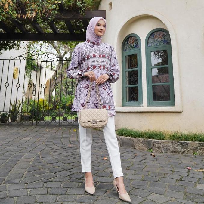 NADA BLOUSE PRINT DENOSA PREMIUM