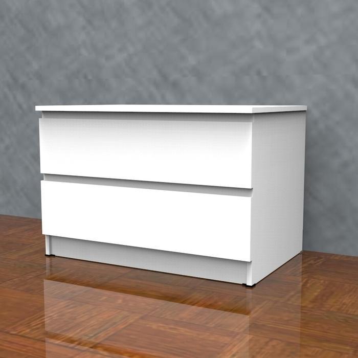 laci kayu penyimpanan drawer minimalis