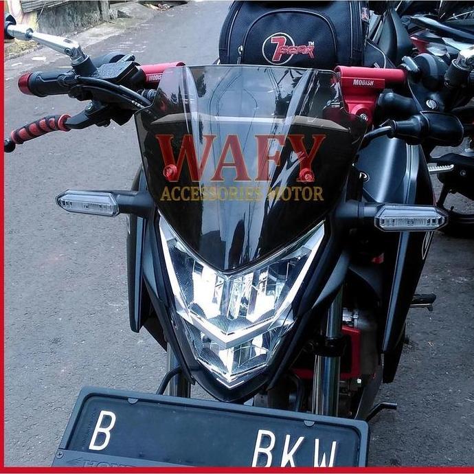 [Visor + Baut ] Visor New Cb150R Nemo Visor Ncb150R Windshield New Cb150 R Visor Cb 150 R + Baut Mur