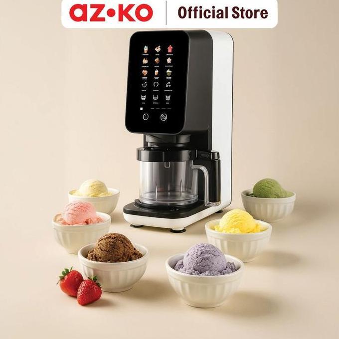 AZKO Klaz 450 ml Culinapro Ice Cream Maker - Hitam Mesin Es Krim Ice Cream Machine Pembuat Es Krim A